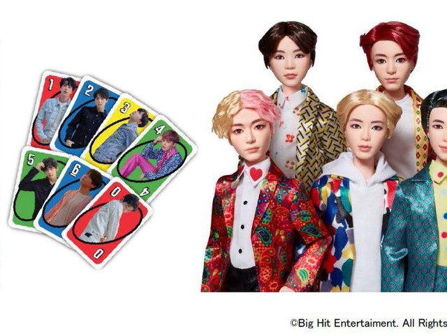 bts 人形 マテル 社 BTSのファッションドールとウノが登場 マテル社が今夏
