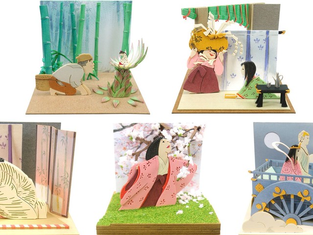 スタジオジブリ　かぐや姫の物語　非売品　フィギュアオブジェ 非売品】【最終価格】スタジオジブリ かぐや姫の物語 オブジェ