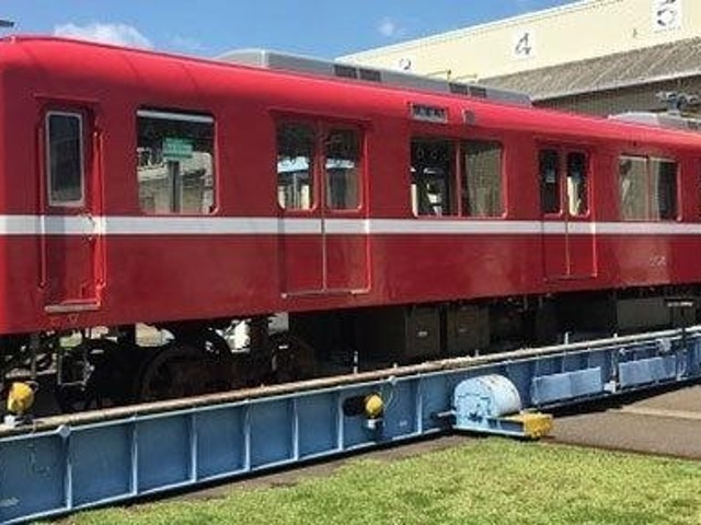 養老鉄道に「京急電車」！ 600系D04編成の塗装を変更（乗りものニュース）