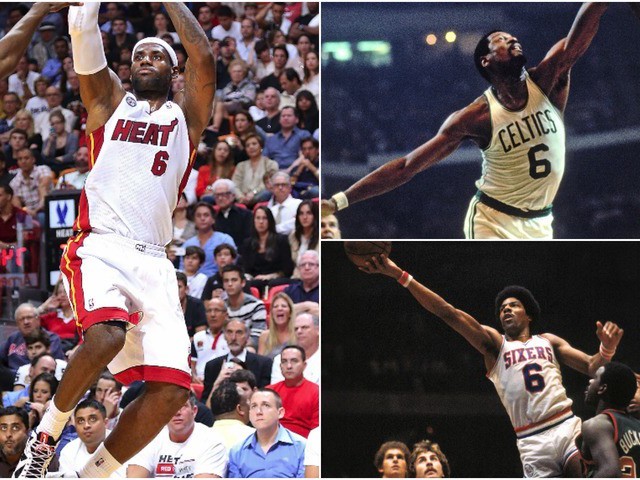 NBA背番号外伝】ラッセル、ドクターJ、レブロンと各年代最高 NBA背番号外伝】ラッセル、ドクターJ、レブロンと各年代最高