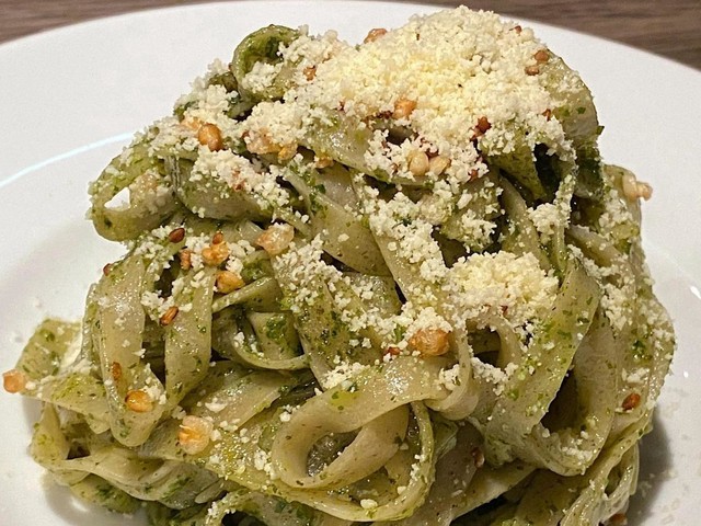 【名古屋市天白区】蕎麦の常識を覆す！「植田守貞」の蕎麦パスタジェノベーゼがクセになるおいしさ（土庄雄平「名古屋深掘りチャンネル」）