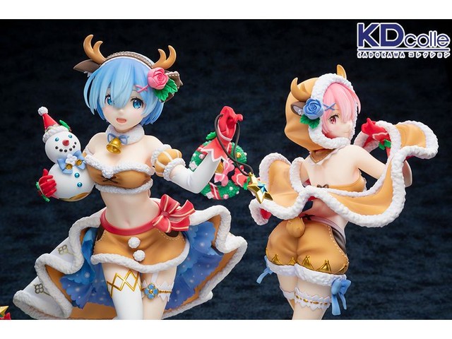 リゼロ」ラム＆レムがキュートな“トナカイメイド”に♪ 1/7