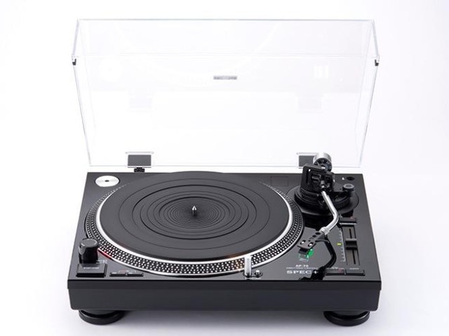 SPEC+のレコードプレーヤーAP-70、6.2万円。78回転も対応（Stereo Sound ONLINE）