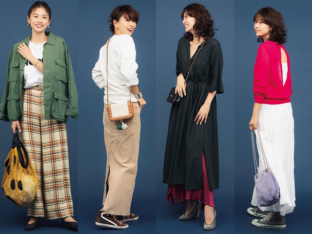 五明祐子さんの本気買い5アイテムで、着回し7コーデ！（LEE）