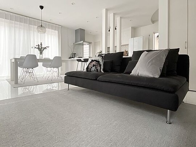 【kei】 IKEAソーデルハムン コンパクト3人掛　サムスタダークグレー SÖDERHAMN ソーデルハムン 3人掛けコンパクトソファセクション