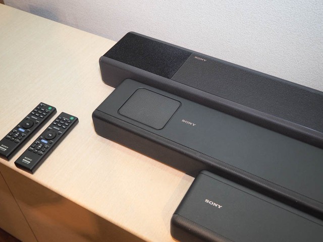 ソニーがサウンドバーの新製品「HT-A5000」「HT-A3000」を発表、軽く