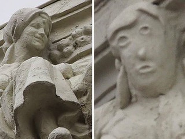 スペインで女性像の修復に大失敗…ゆるゆるの表情になってしまう（バズ