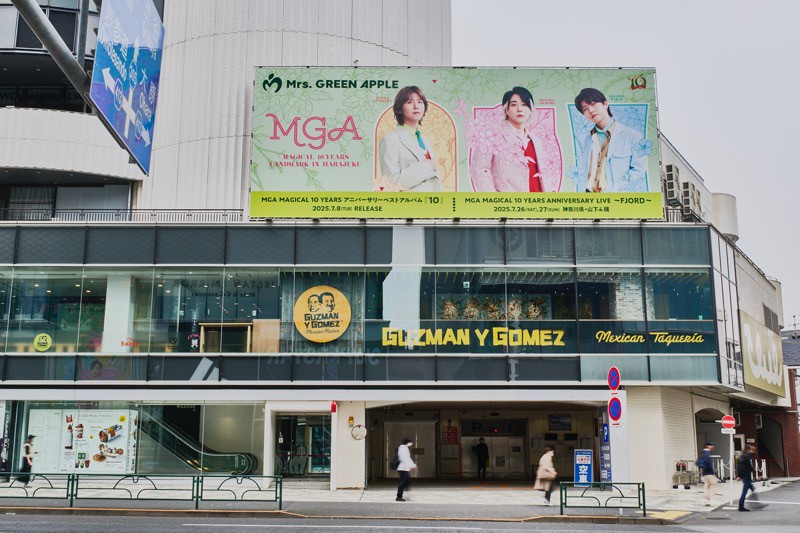 ミセスグリーンアップル　LANDMARK HARAJUKU レポート】Mrs. GREEN APPLE、＜MGA MAGICAL 10 YEARS LANDMARK IN