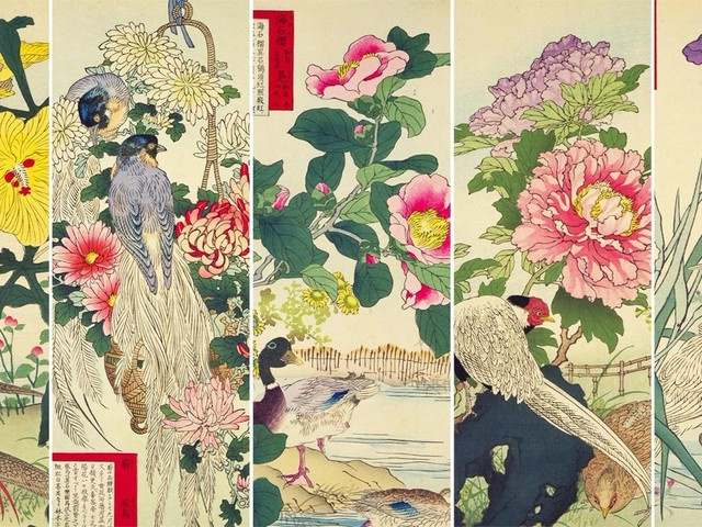これぞ花鳥画のお手本！江戸〜明治の日本画・楳嶺花鳥画譜