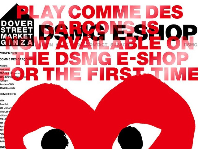 DOVER STREET MARKET パリ【ポスター パンフ】コムデギャルソン DOVER STREET MARKET パリ【ポスター パンフ】コムデギャルソン