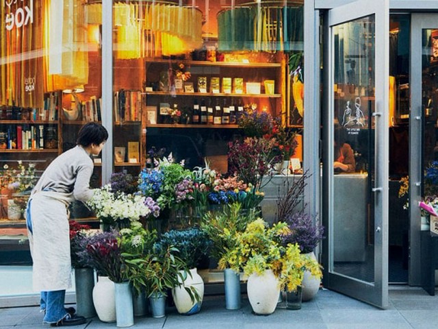 渋谷PARCOの片隅に広がる花屋なレストラン GINZAの花通信vol.1（GINZA）