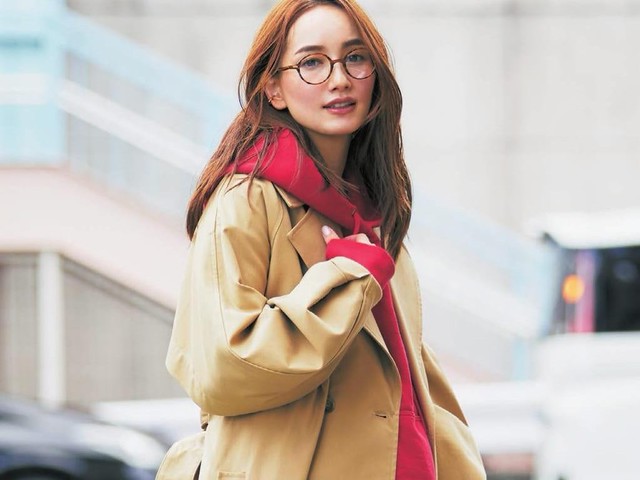 辻元舞さんコラボ　オブレクト　ベージュ トレンチコート ジレにも短丈ブルゾンにもなる】辻元舞さんコラボの『マルチ