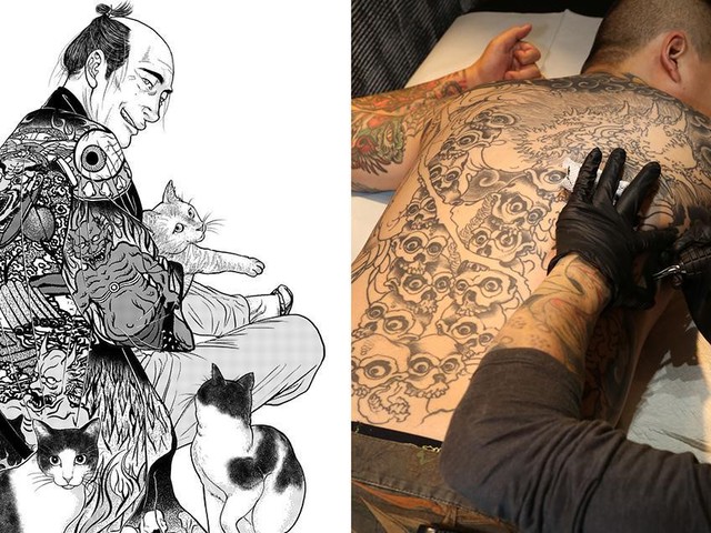 生きてる浮世絵　刺青展　1973年　和彫り　タトゥー 生きてる浮世絵 刺青展 1973年 和彫り タトゥー 生きてる浮世絵 刺青展