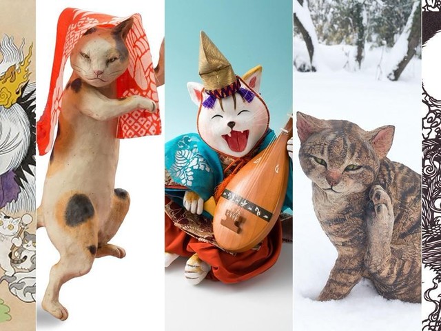 写真撮影OK！猫アート約1000点「福ねこ展 at 百段階段」（Japaaan）