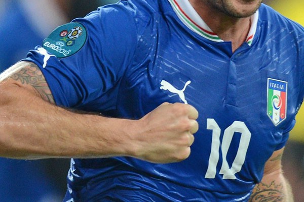 EURO伝説ユニ！2012年イタリア代表、「決勝で散った青のユニフォーム