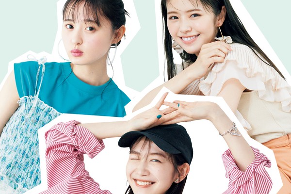 鈴木ゆうか＆岡本夏美＆遠藤さくらの夏のファースト買いLIST
