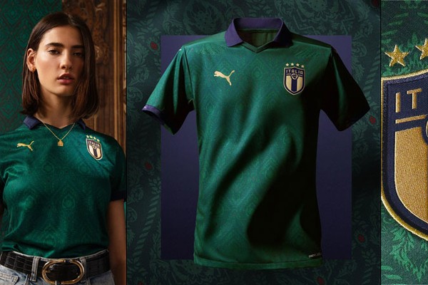 イタリア代表、「美しきルネッサンス」の2019サードユニフォームを発表