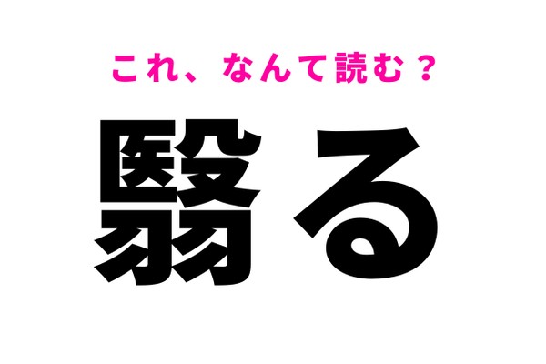 【翳る】はなんて読む？暗くなることを意味します（Ray web）