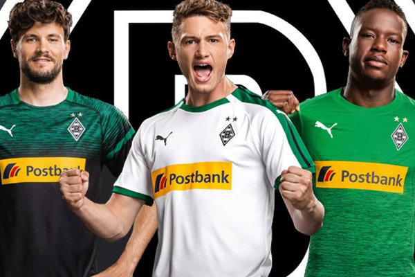 ボルシアMG、2018-19新ユニフォームは「26年ぶりのPUMA」！背番号も
