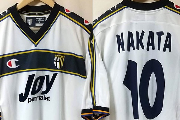 中田英寿氏、移籍20周年！パルマ「2001-02アウェイ」NAKATA