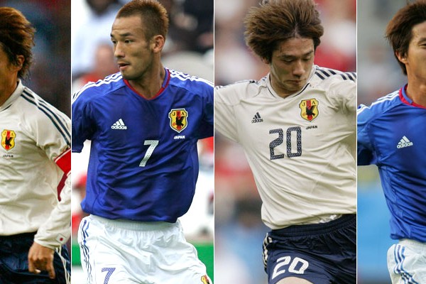 日本代表の歴代ユニフォームを見る！2004-05「グラデーション