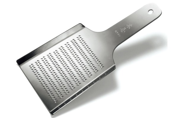 木屋 純チタンおろし器 233mm x 123mm 軽くて、強くて、錆びにくい！シャープな切れ味が持続する木屋の純