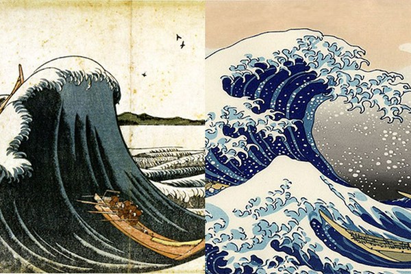 最初から天才なんていない！葛飾北斎の「波」が完成されていく経過を