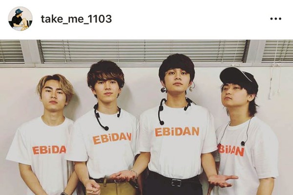 DISH//・北村匠海、「EBiDAN THE LIVE」後の集合写真を公開