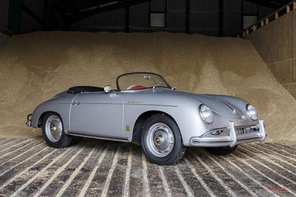 ポルシェ 356 オープンカー シルバー 東急ハンズ 特注 1980年代