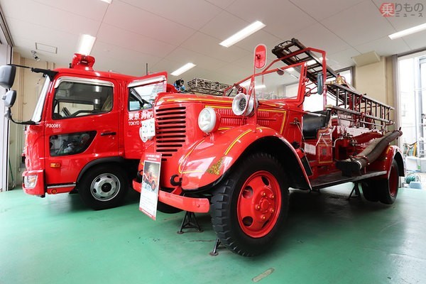 現存唯一 昭和レトロ消防署に眠る戦前生まれの消防車 走る日は来る 