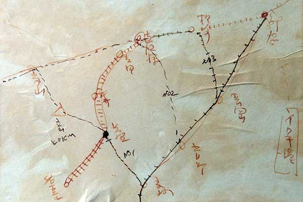 田中角栄生誕100年「直筆の新幹線路線図」を発見！（SmartFLASH）