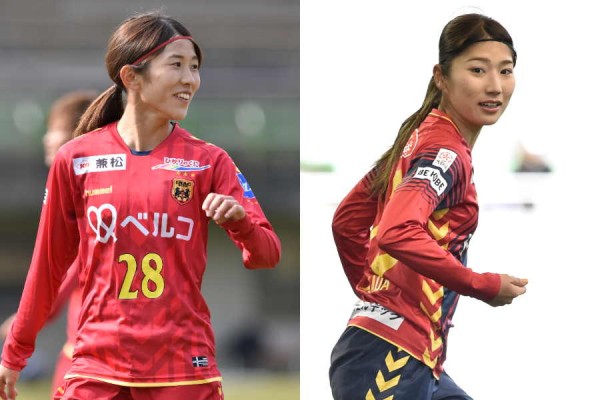 念願のあゆさんと…」 なでしこMF、仲田歩夢との“新ユニ2ショット”に反響（FOOTBALL ZONE）