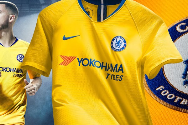チェルシー、「優勝カラー」の2018-19アウェイユニフォームを発表