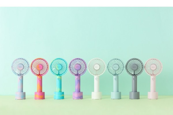 Francfranc、新作の小型扇風機「フレ ハンディファン」4月上旬に発売（アスキー）