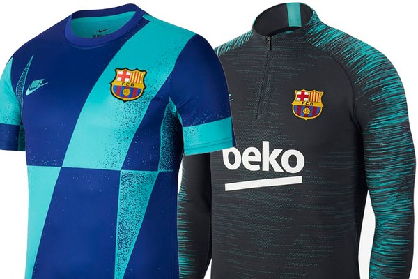 バルセロナ、「CLで着用」の2019-20NEWトレーニングウェアを発表！（Qoly）