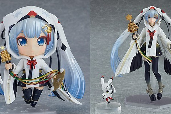今年はタンチョウ×巫女でデザイン！「雪ミク」ねんどろいど＆figmaが