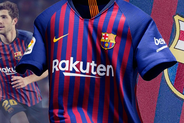 FCバルセロナ　2018-19シーズン 3rdユニ NIKE FCバルセロナ 18/19 ユニフォーム サード 半袖 レプリカ