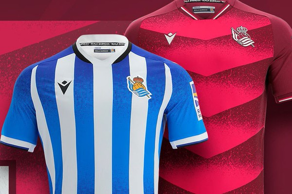 レアル・ソシエダ、21-22新ユニフォーム！アウェイは「意外なデザイン