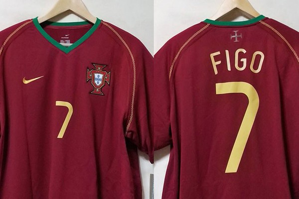 フィーゴ　ポルトガル代表　Portugal XLサイズ football フィーゴ ポルトガル代表 Portugal XLサイズ football