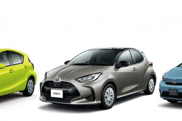 トヨタ新型ヤリスとアクア、ホンダ新型フィット コンパクト