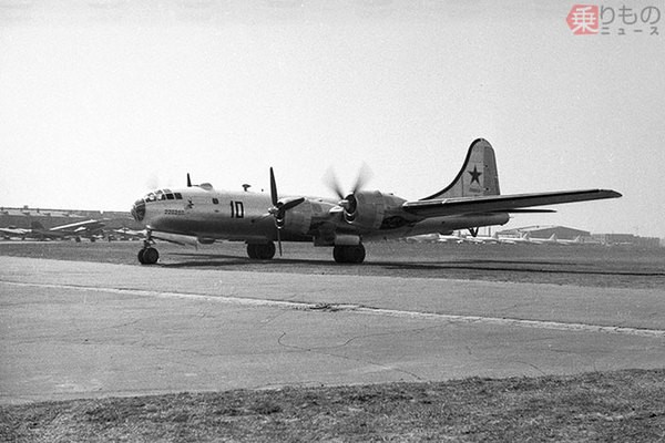 戦略爆撃機 どう世界へ拡散したのか B-29をソ連が完全コピーした「Tu-4」 皮肉な歴史（乗りものニュース）