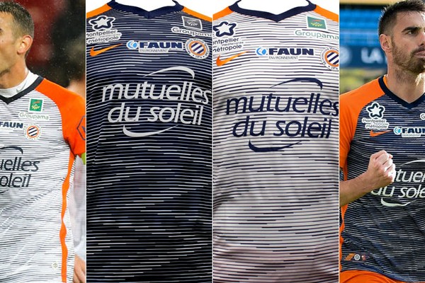 好調モンペリエ！2018-19ユニフォームは「幸運を呼ぶ…かも」の横V字